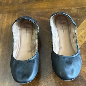 Time and Tru Black Loafers Comfortable Flats